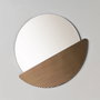 Hanah Home Espejo Ecológico Flotal-E Crescent - Bronce